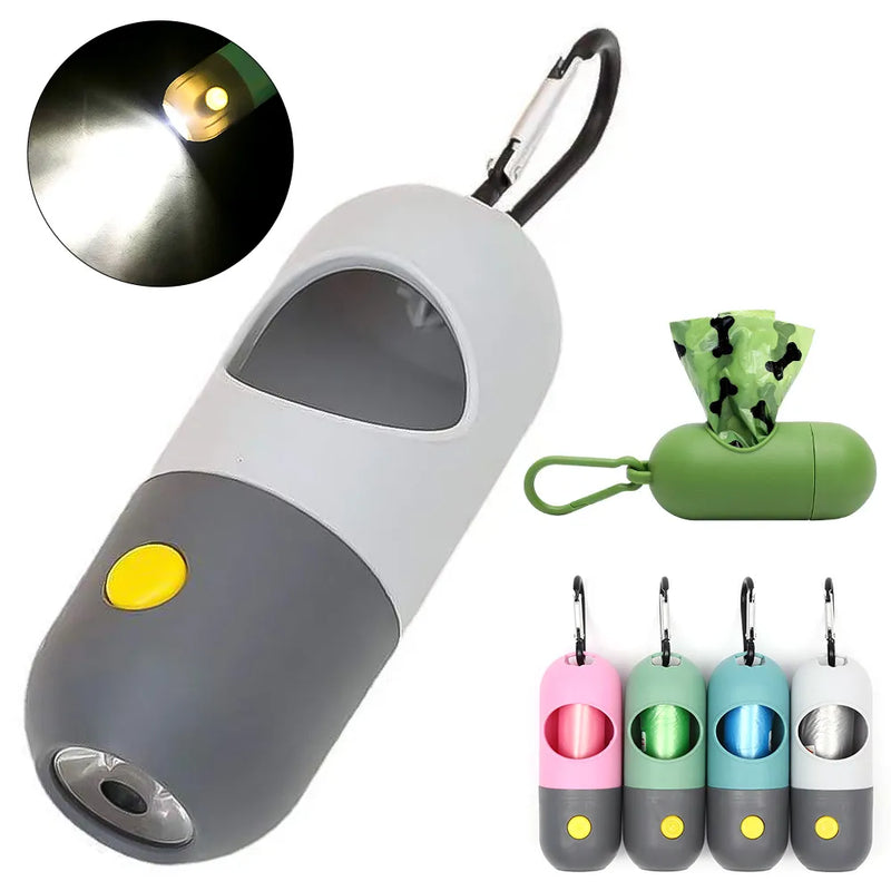 Led Light Poop Bags Dispenser