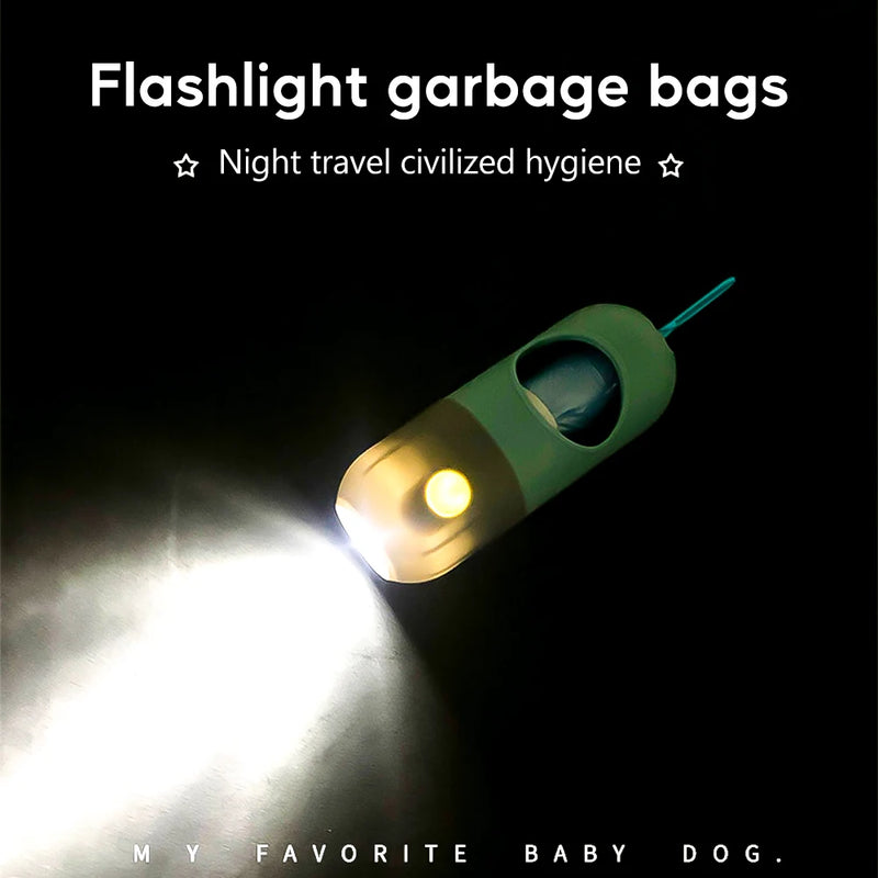 Led Light Poop Bags Dispenser