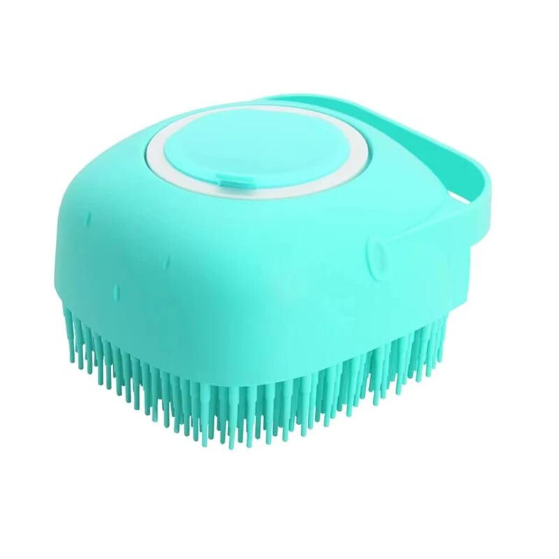 Pet Bath Brush 2-in-1 SPA Massage Soft Silicone