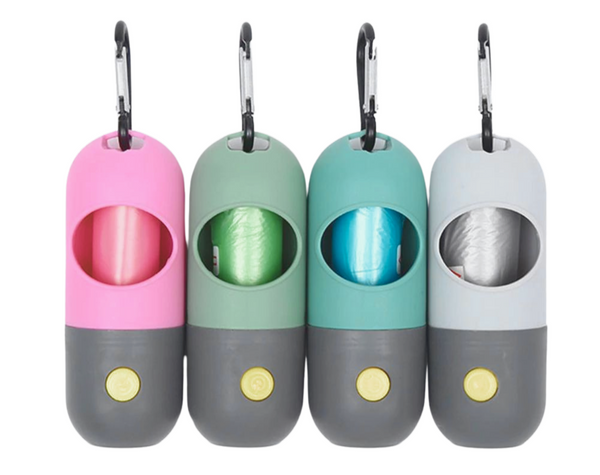 Led Light Poop Bags Dispenser